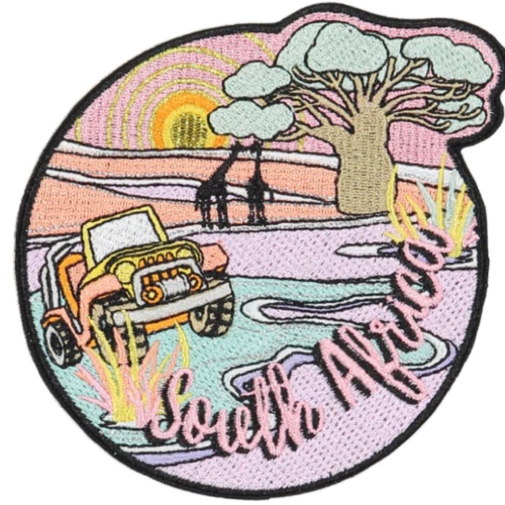 RARE Stoney Clover South Africa Destination Sticker Patch BNWT